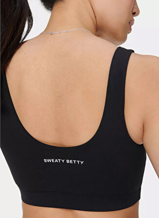 SB10078-001 ALL DAY ACTIVE BRALETTE Siyah U Yaka Regular Fit  Kadın Sporcu Sütyeni