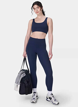 Sweaty Betty SB10078-410 ALL DAY ACTIVE BRALETTE Lacivert Sporcu Sütyeni