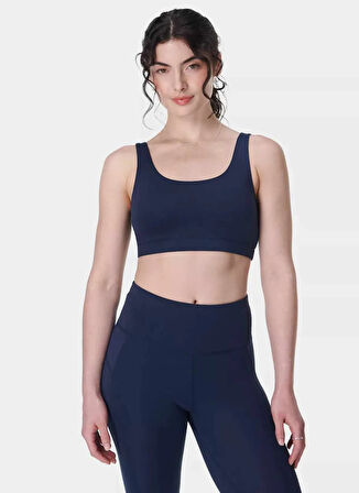 Sweaty Betty SB10078-410 ALL DAY ACTIVE BRALETTE Lacivert Sporcu Sütyeni