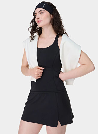 SB10060-001 ALL DAY ACTIVE SKORT Siyah Regular Fit  Kadın Etek