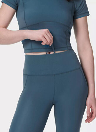 SB10159-6636 ALL DAY ACTIVE LEGGING Mavi Regular Fit  KadınTayt