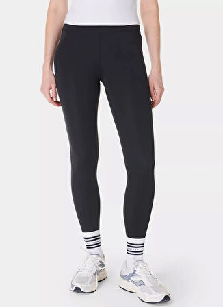 SB10159-12799 ALL DAY ACTIVE 7/8 LE Siyah Regular Fit Desenli Kadın Tayt