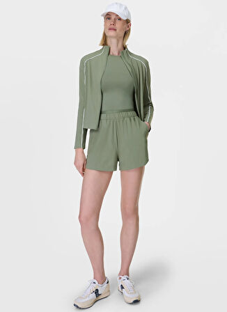 SB10211S-7063 EXPLORER ELEVATED 3 S Haki  Normal Kalıp  Kadın Şort