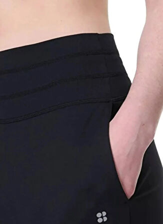 Sweaty Betty SB10207S-001 GAIA 27 PERFORMANCE YO Siyah Normal Bel Normal Düz Kadın Eşofman Altı