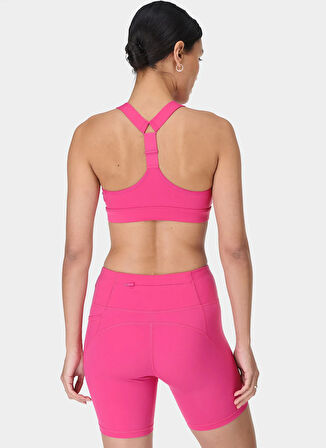 Sweaty Betty SB10229-6082 POWER MEDIUM SUPPORT S Pembe Sporcu Sütyeni