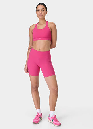 Sweaty Betty SB10229-6082 POWER MEDIUM SUPPORT S Pembe Sporcu Sütyeni