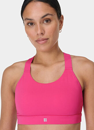 Sweaty Betty SB10229-6082 POWER MEDIUM SUPPORT S Pembe Sporcu Sütyeni