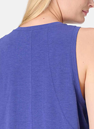 Sweaty Betty SB9666A-400 SOFT FLOW STUDIO TANK Mavi Normal Düz Kadın Atlet