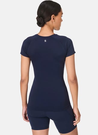 Sweaty Betty SB10131-410 ATHLET Lacivert Kadın T-Shirt