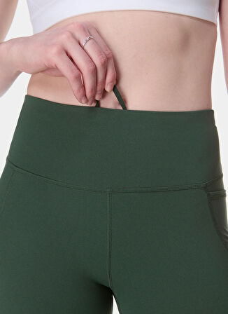 Sweaty Betty SB5400A-301 POWER WORKOUT LEGGINGS Yeşil Desenli Kadın Tayt