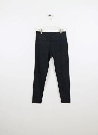 Sweaty Betty SB5400E78A-001 POWER 7/8 EMBOSS WOR Siyah Düz Kadın Tayt