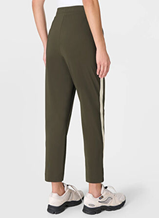 Sweaty Betty SB9785RE-301 EXPLORER SIDE STRIPE 2 Yeşil Normal Bel Normal Düz Kadın Eşofman Altı