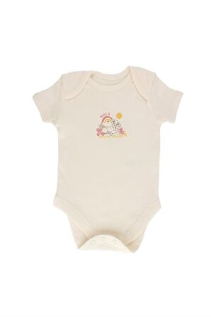 Bebek %100 Pamuk Disney Nala Baskılı 7'li Bodysuit / Zıbın