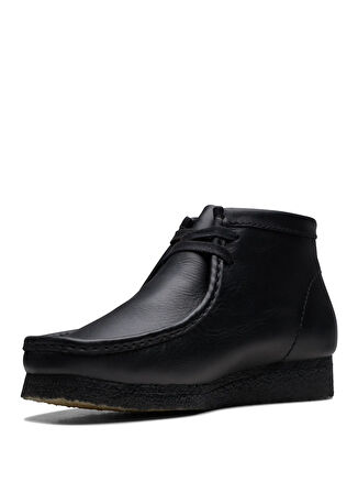 Clarks Siyah Erkek Bot Wallabee Boot