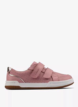 Clarks Deri Açık Pembe Kız Çocuk Günlük Ayakkabı 26158975 Fawn Solo K