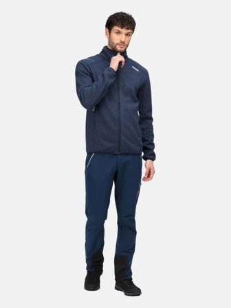 Regatta Torrens Zipper Fleece Lacivert Erkek Polar RMA351