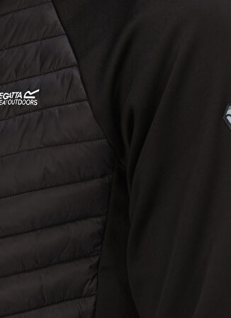Regatta Siyah Erkek Zip Ceket RMN207 Andreson VII Hybrid Zip Ceke
