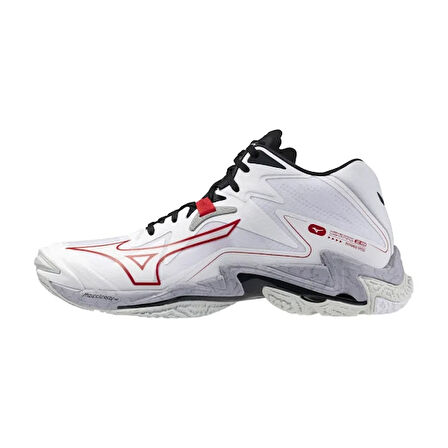 Wave Lightning Z8 MID Unisex Voleybol Ayakkabısı Beyaz / Gri