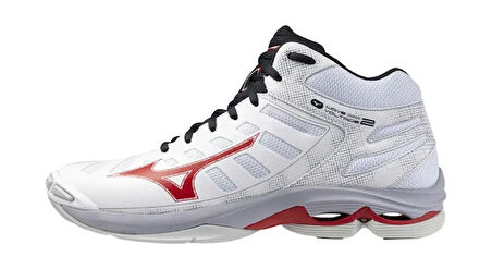 Wave Voltage 2 MID Unisex Voleybol Ayakkabısı Beyaz / Kırmızı
