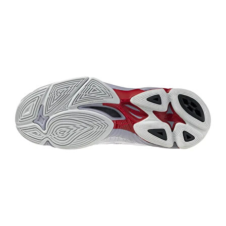 Wave Voltage 2 MID Unisex Voleybol Ayakkabısı Beyaz / Kırmızı