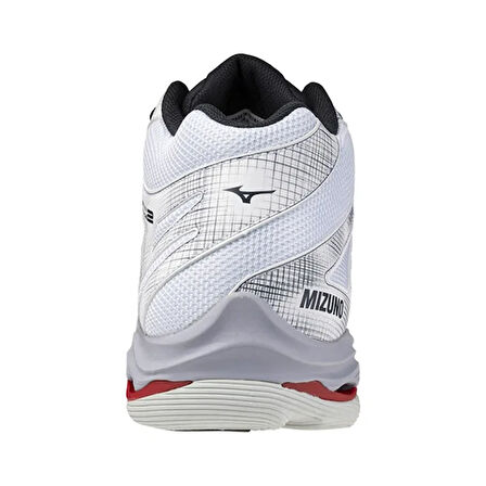 Wave Voltage 2 MID Unisex Voleybol Ayakkabısı Beyaz / Kırmızı