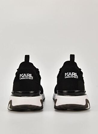 KARL LAGERFELD Siyah Erkek Sneaker BLAZE Monogram KC Knit Mix