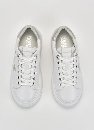 KARL LAGERFELD Beyaz Kadın Deri Sneaker KL63510A 01S