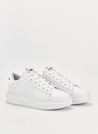 KARL LAGERFELD Beyaz Erkek Sneaker KAPRI MENS Stud Kounter Lo Lace