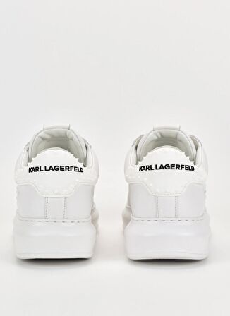 KARL LAGERFELD Beyaz Erkek Sneaker KAPRI MENS Stud Kounter Lo Lace