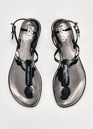 KARL LAGERFELD Siyah Kadın Sandalet KL80002N