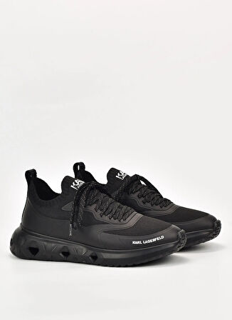 KARL LAGERFELD Siyah Erkek Sneaker K/KITE RUN Knit Sock Lo