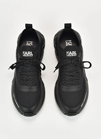 KARL LAGERFELD Siyah Erkek Sneaker K/KITE RUN Knit Sock Lo