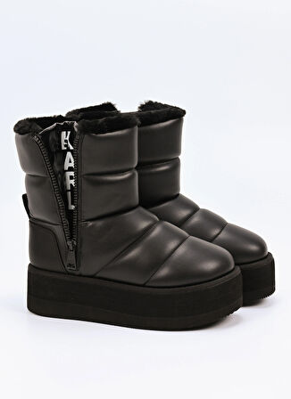 KARL LAGERFELD Siyah Kadın Bot KL48554 F0X