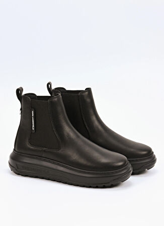 KARL LAGERFELD Deri Siyah Kadın Bot KL67564 00X