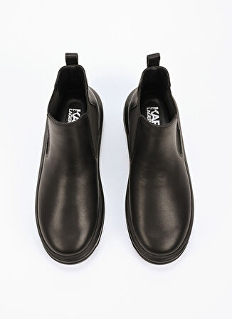 KARL LAGERFELD Deri Siyah Kadın Bot KL67564 00X