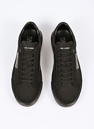 KARL LAGERFELD Siyah Erkek Sneaker MAXI KUP RSG Band Lo Lace