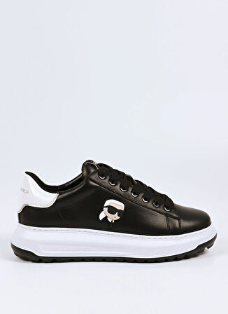 KARL LAGERFELD Siyah Erkek Sneaker KAPRI LUG Karl NFT Lo Lace