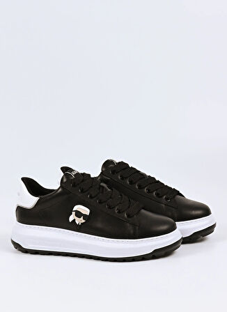 KARL LAGERFELD Siyah Erkek Sneaker KAPRI LUG Karl NFT Lo Lace