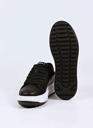 KARL LAGERFELD Siyah Erkek Sneaker KAPRI LUG Karl NFT Lo Lace