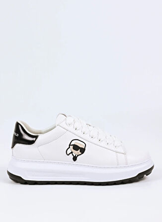 KARL LAGERFELD Beyaz Erkek Sneaker KAPRI LUG Karl NFT Lo Lace