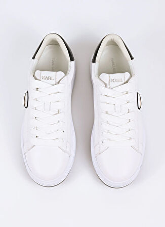 KARL LAGERFELD Beyaz Erkek Sneaker KAPRI LUG Karl NFT Lo Lace