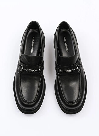 KARL LAGERFELD Siyah Erkek Loafer KINGSTON Loafer