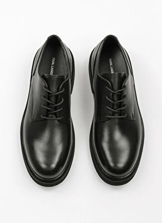 KARL LAGERFELD Siyah Erkek Günlük Ayakkabı KINGSTON Derby Lace