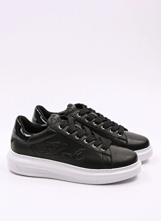 KARL LAGERFELD Siyah Erkek Sneaker KAPRI MENS Signia Patch Embro
