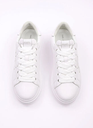 KARL LAGERFELD Beyaz Erkek Sneaker KAPRI MENS Signia Patch Embro