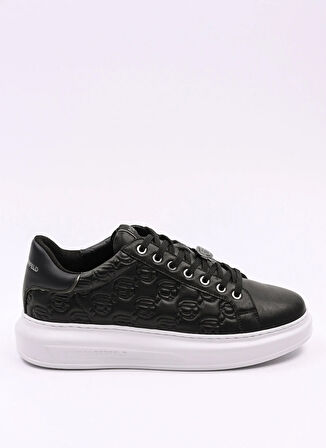KARL LAGERFELD Siyah Erkek Sneaker KAPRI MENS NFT Emboss Lo Lace