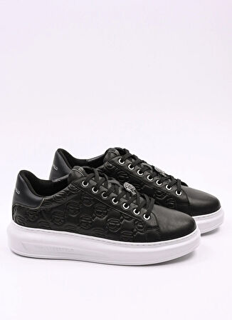 KARL LAGERFELD Siyah Erkek Sneaker KAPRI MENS NFT Emboss Lo Lace