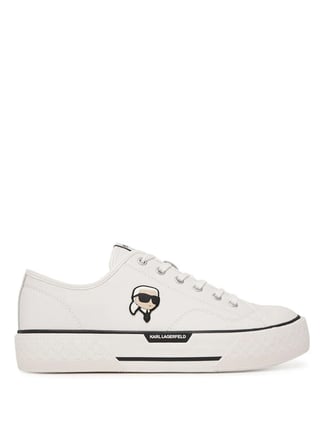 KARL LAGERFELD Beyaz Erkek Sneaker KAMPUS MAX Karl NFT Lo Lthr