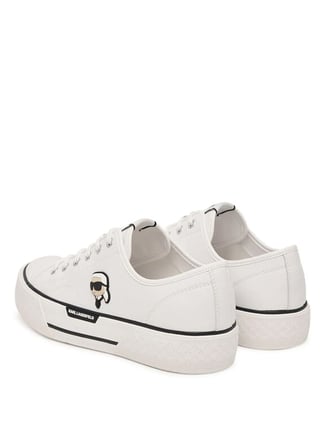 KARL LAGERFELD Beyaz Erkek Sneaker KAMPUS MAX Karl NFT Lo Lthr