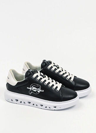 KARL LAGERFELD Siyah Erkek Sneaker KAPRI KITE Outline NFT